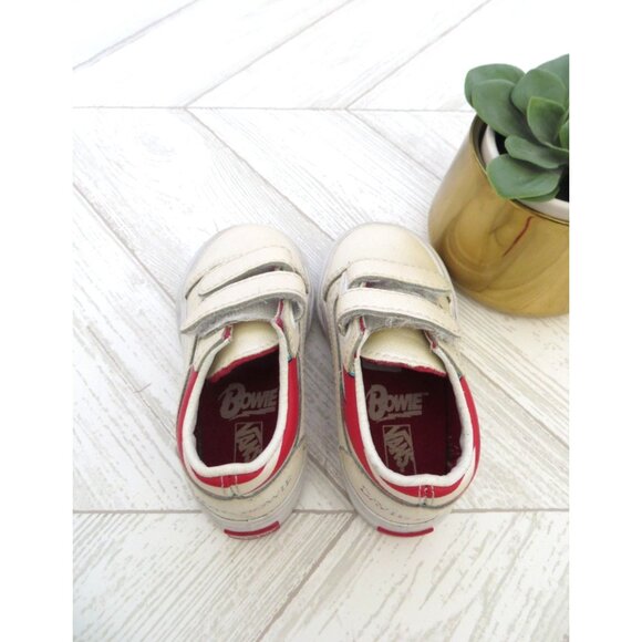 NEW! Vans X David Bowie Aladdin Sane Old Skool Skate Shoes Toddler SZ 5.5 - Picture 10 of 12